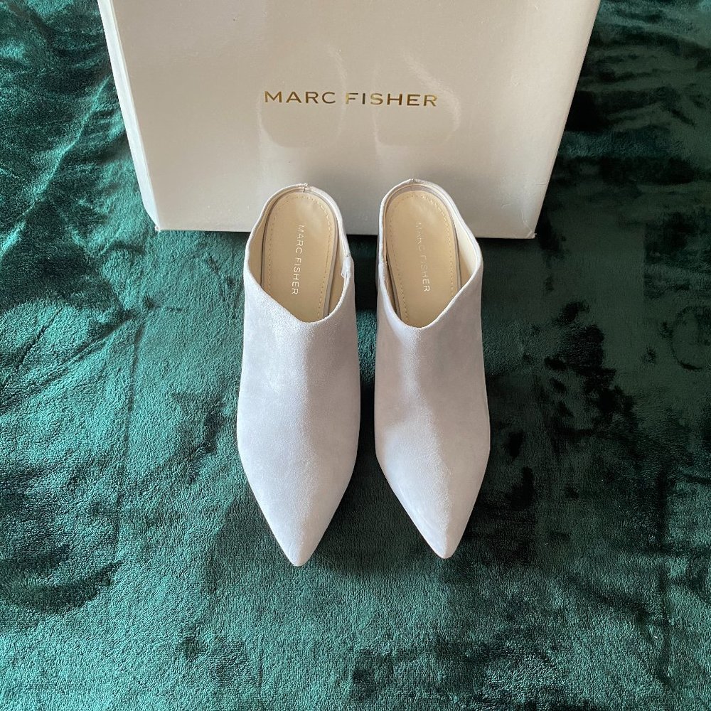 Suede Mules